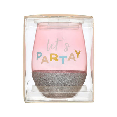 partay wine glass