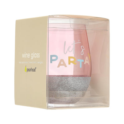 partay wine glass