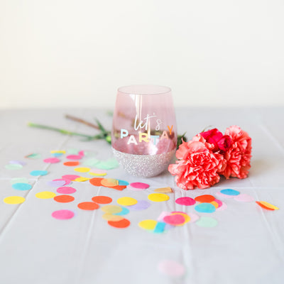 partay wine glass