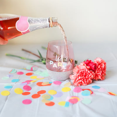partay wine glass