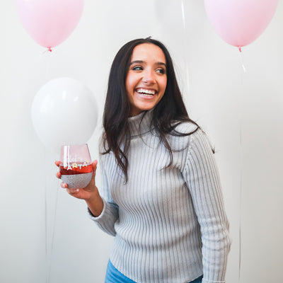 partay wine glass