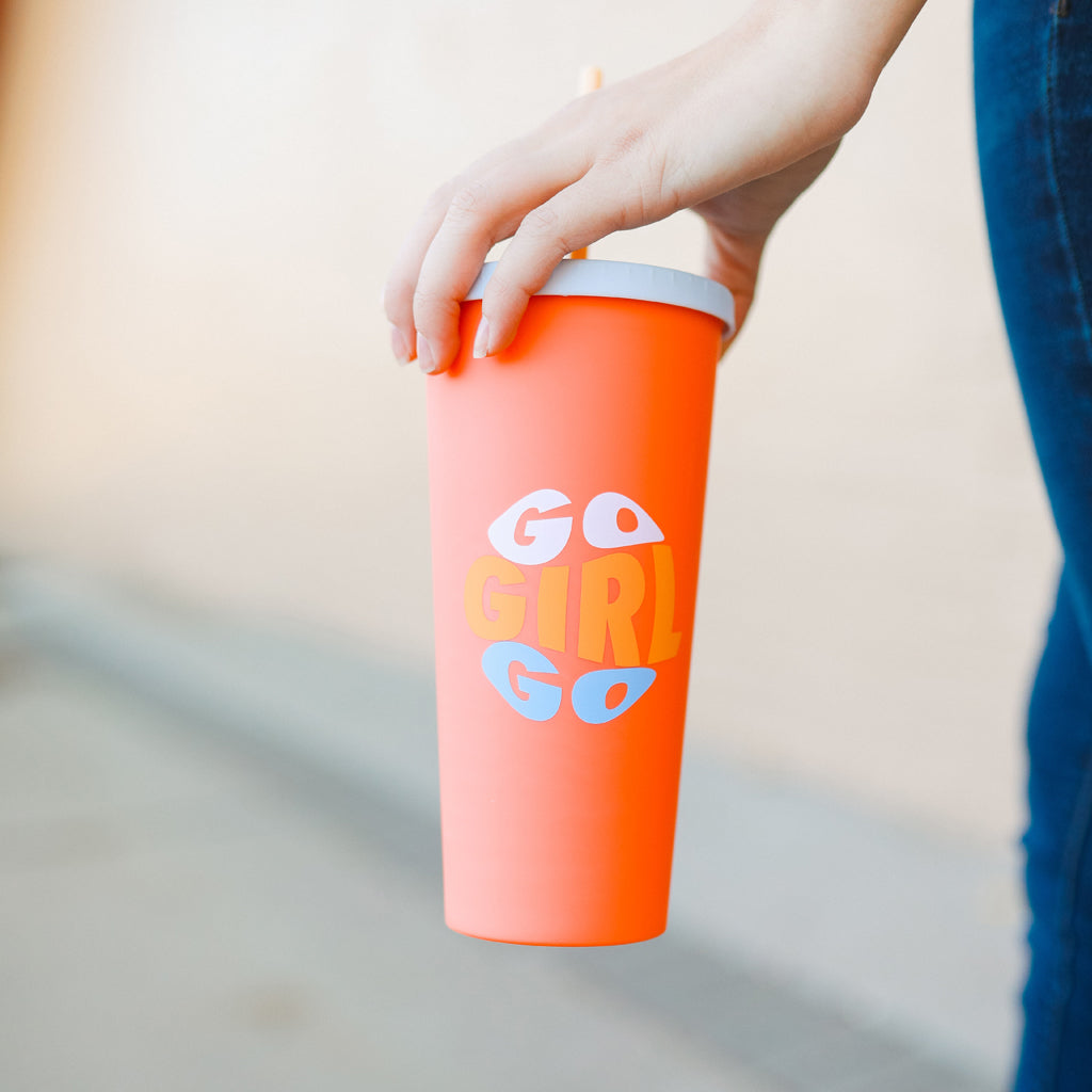 go girl go tumbler