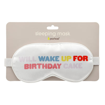 birthday sleeping mask