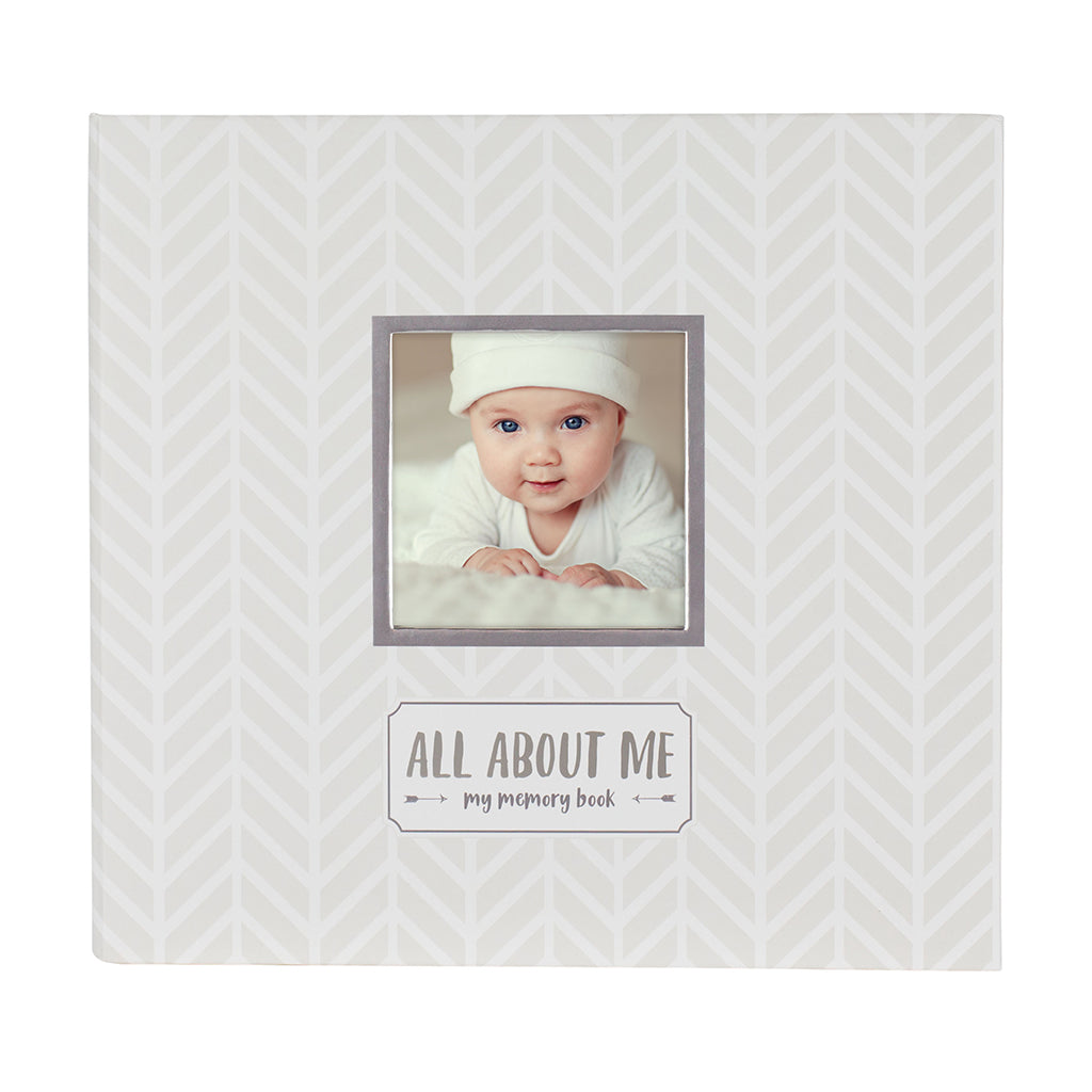 pearhead's baby's memory book and sticker set