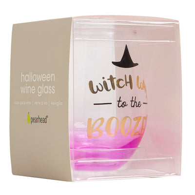 witch wine glass