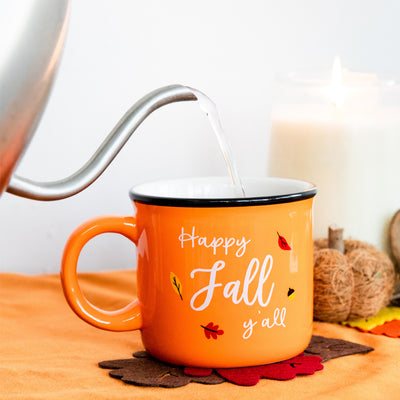 happy fall y'all mug