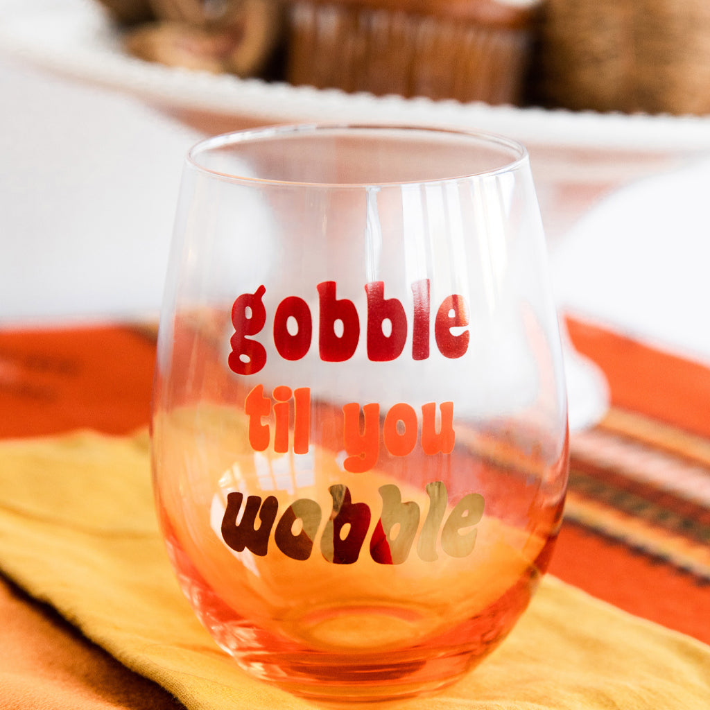 gobble wine glass