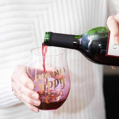 Pearhead's Grandma's Sippy Cup Wine Glass