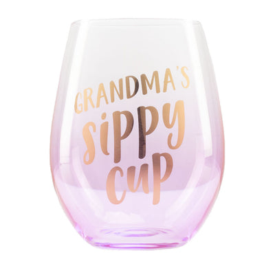 Pearhead's Grandma's Sippy Cup Wine Glass