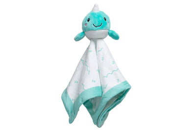 narwhal snuggle blanket