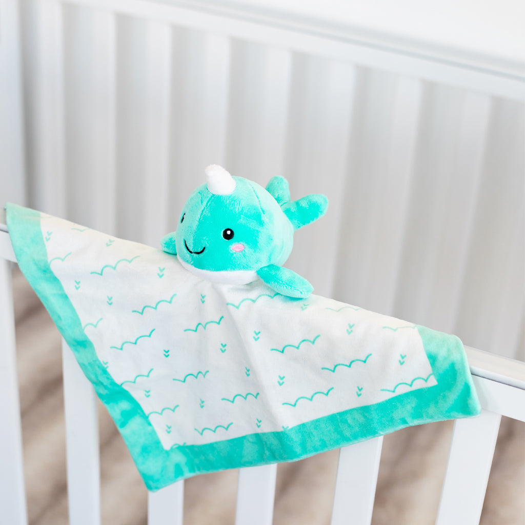 narwhal snuggle blanket