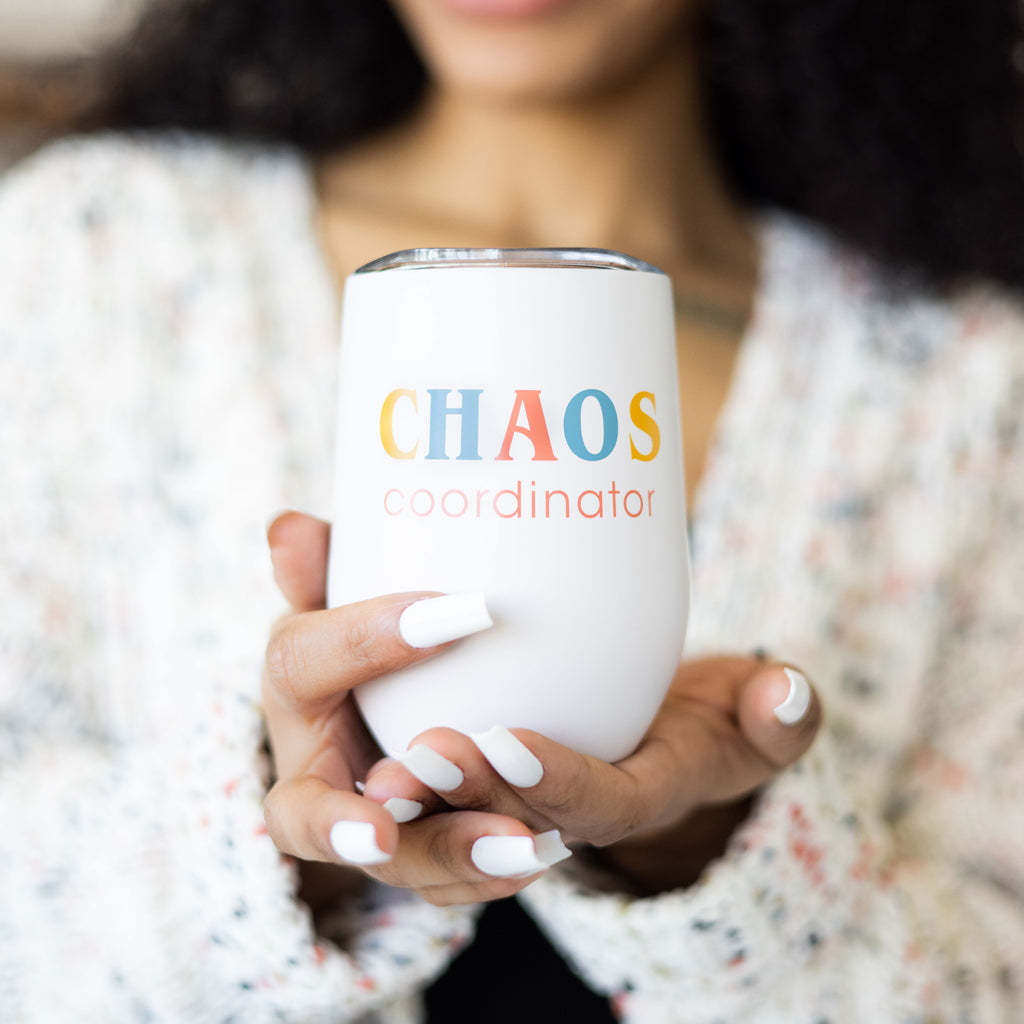 chaos coordinator wine tumbler