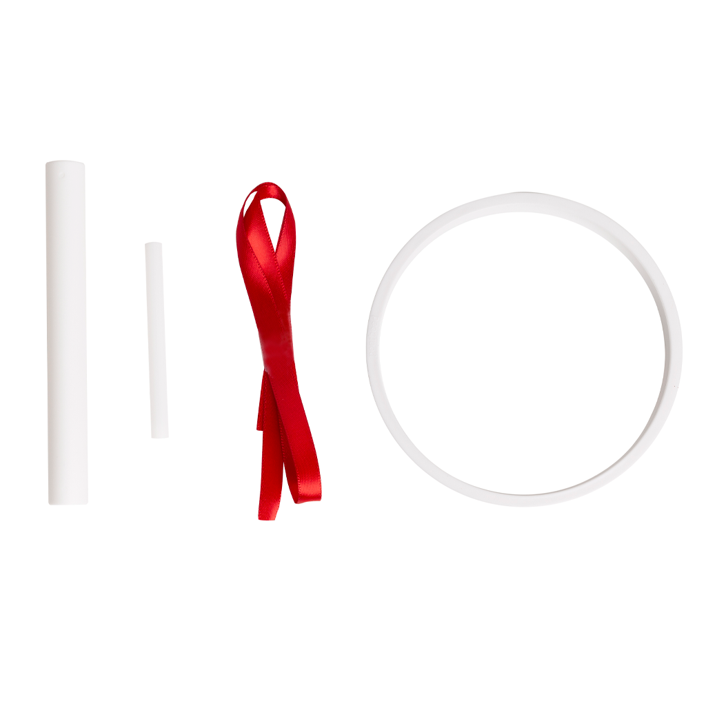 pawprints ornament - 2 pack