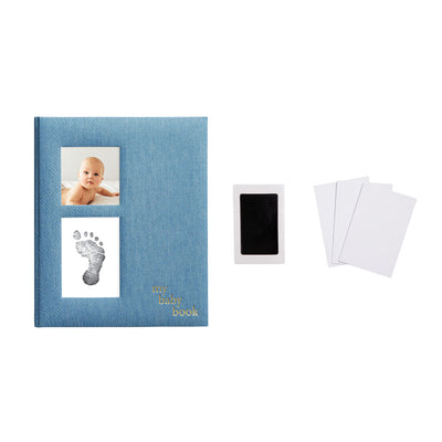 Pearhead's chambray baby book