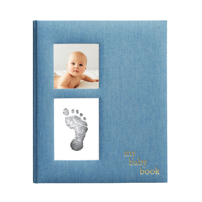 Pearhead's chambray baby book