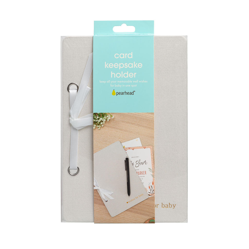 Pearhead's card keepsake book