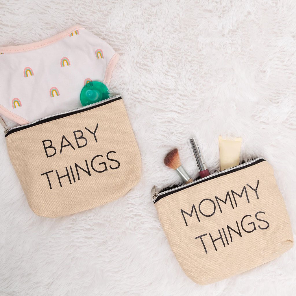 mom & baby pouch set