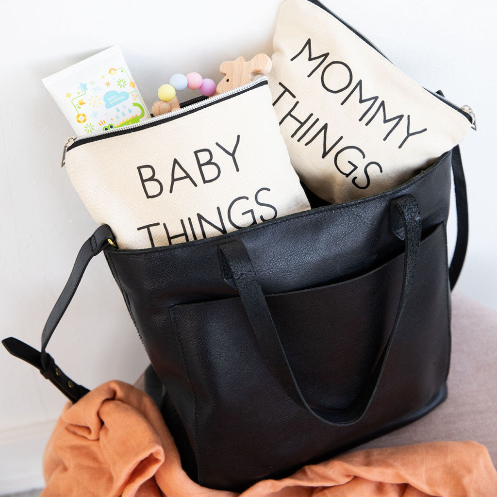 mom & baby pouch set