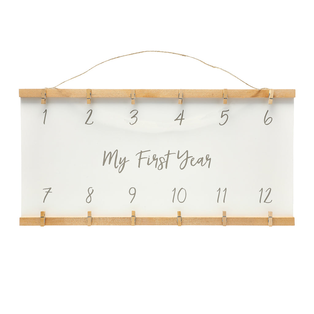 my first year wall art frame
