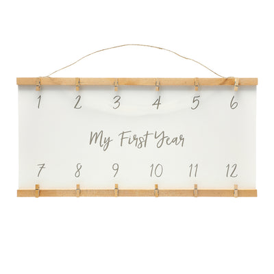 my first year wall art frame