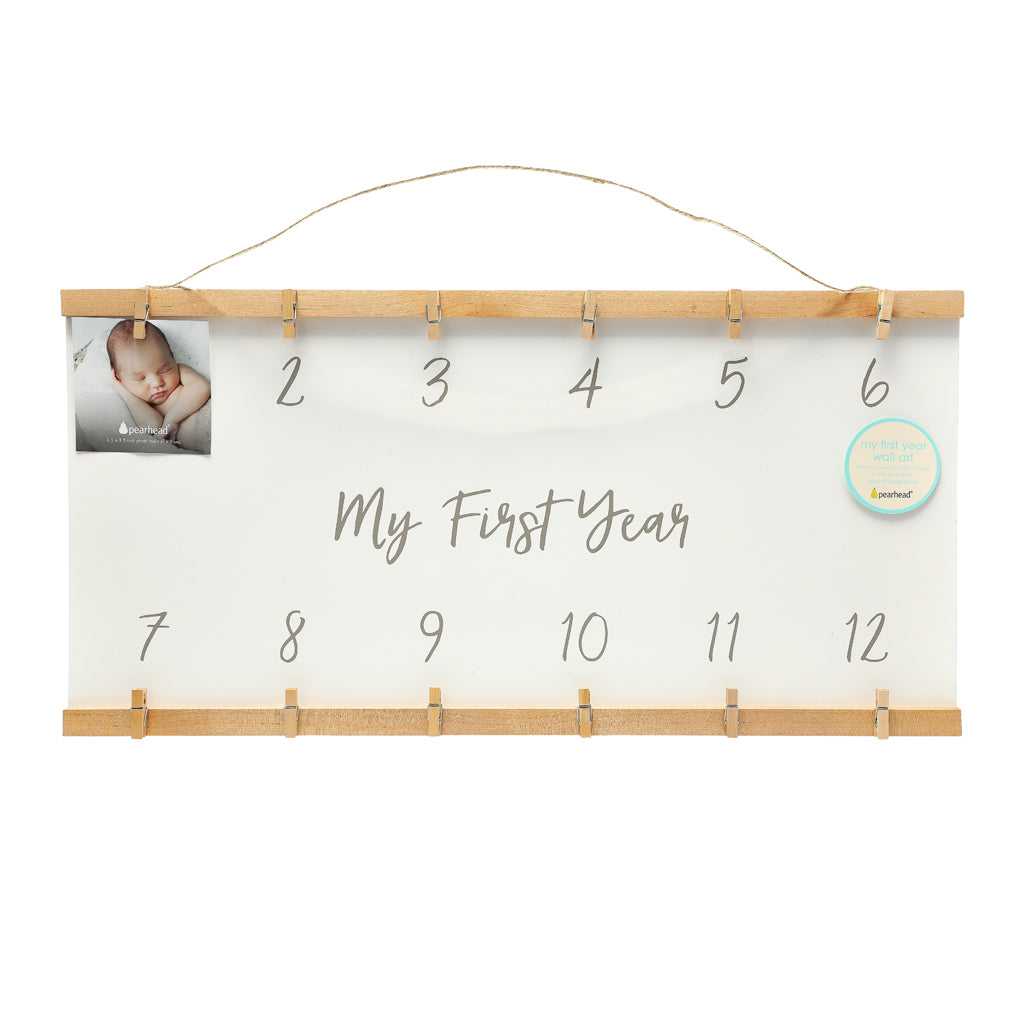 my first year wall art frame