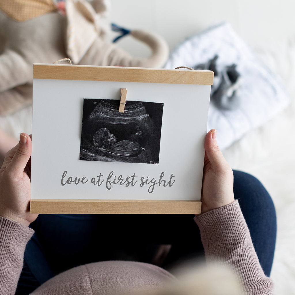 sonogram wall art frame