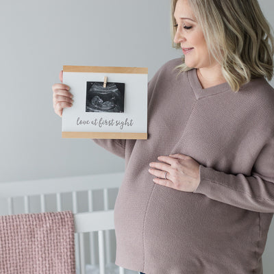 sonogram wall art frame