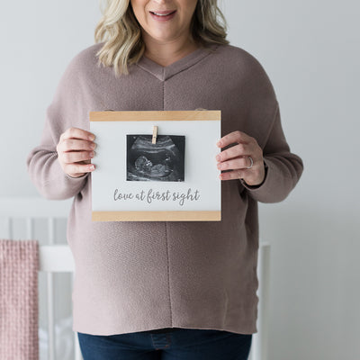 sonogram wall art frame