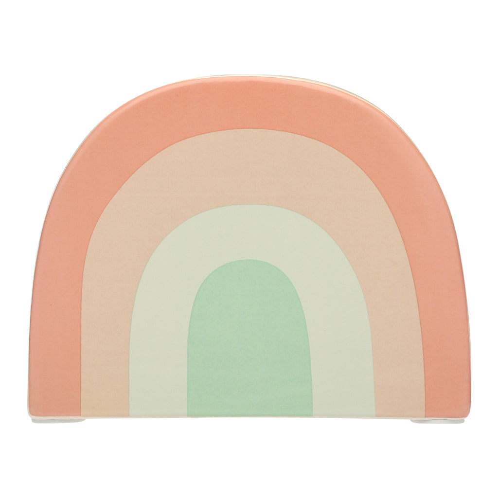 ceramic rainbow bank