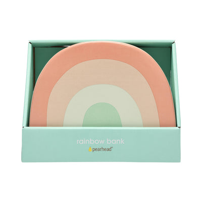 ceramic rainbow bank