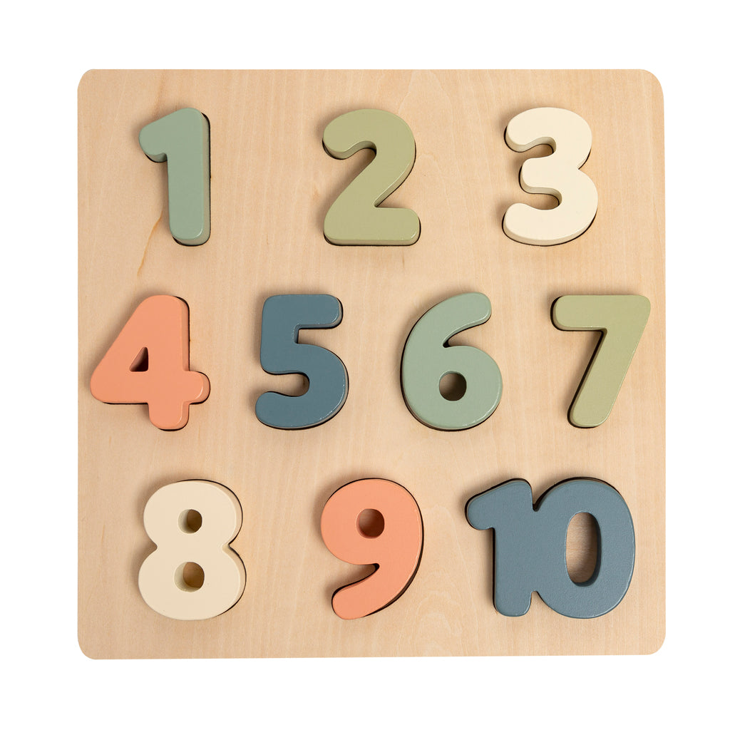wooden numbers puzzle