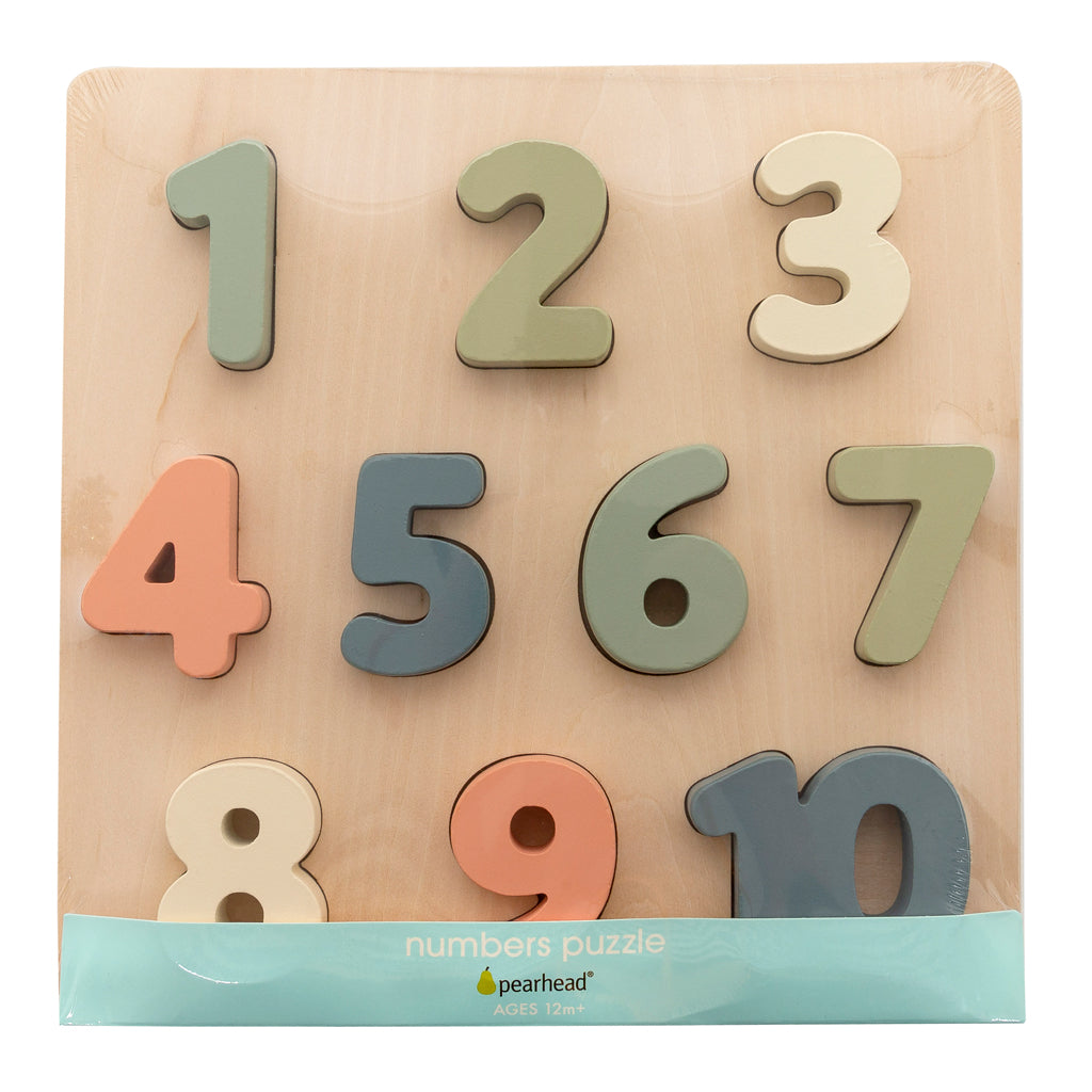 wooden numbers puzzle