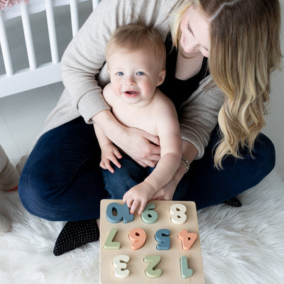 wooden numbers puzzle