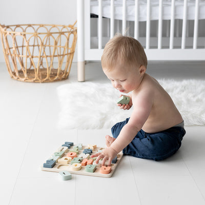 wooden alphabet puzzle