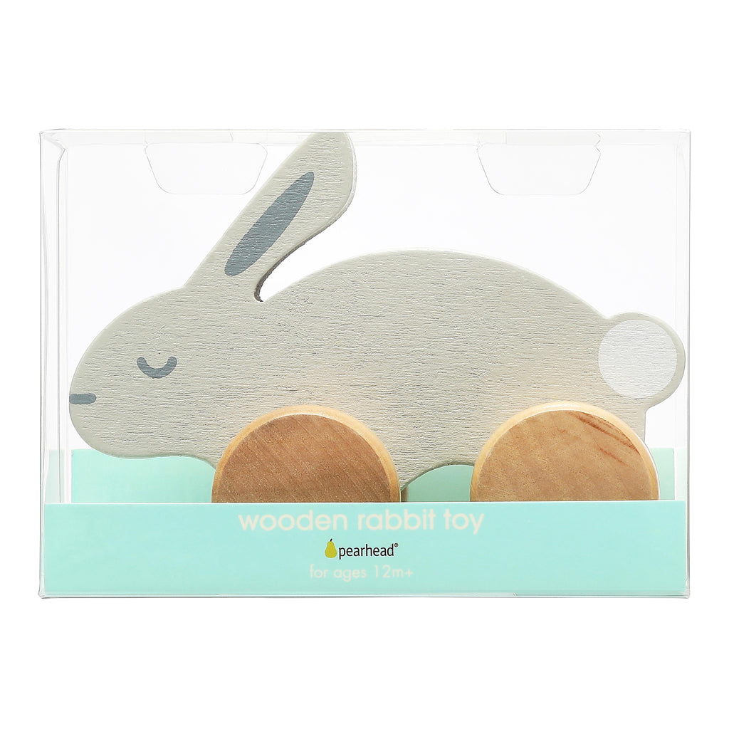 wooden rabbit toy – Pearhead
