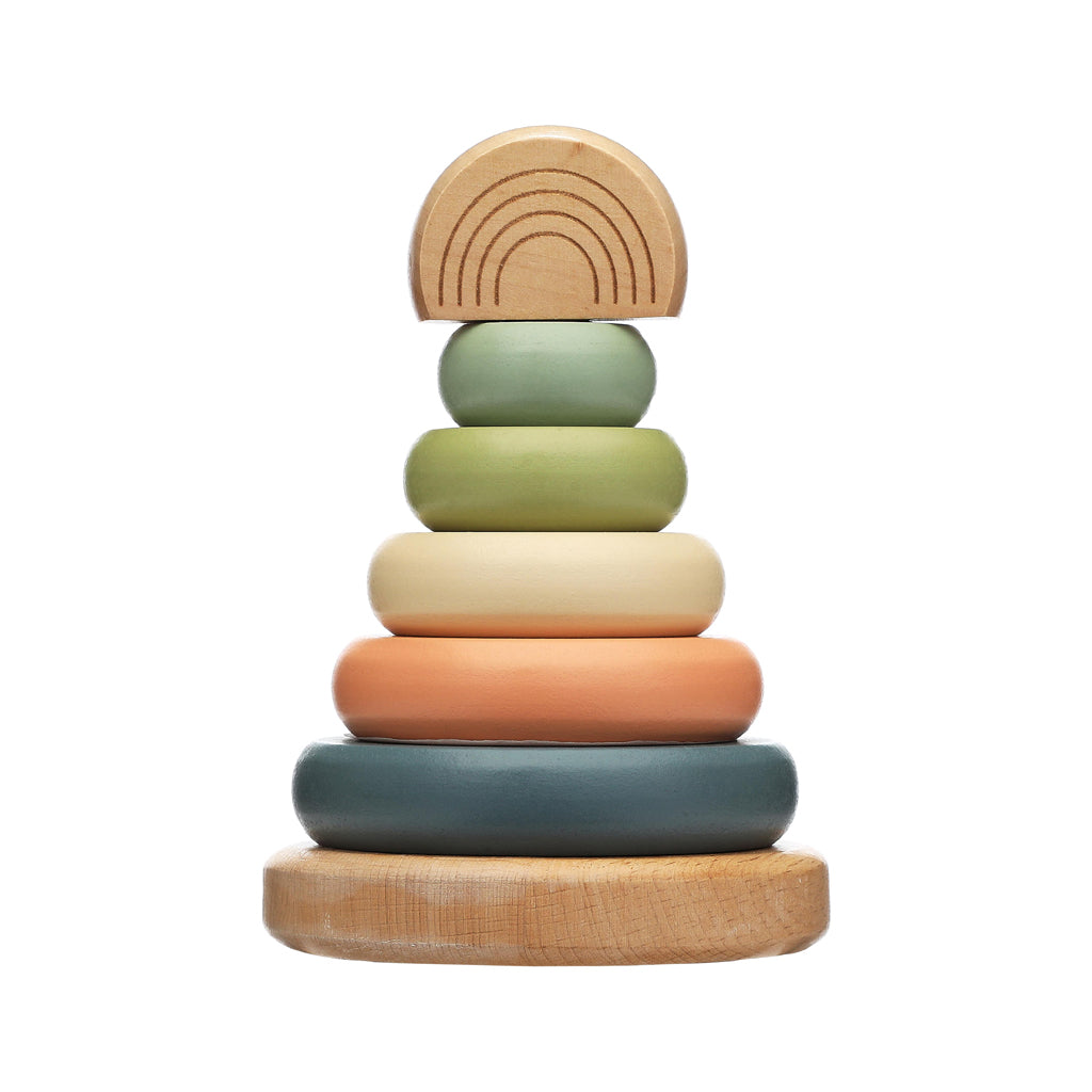 wooden stacking toy