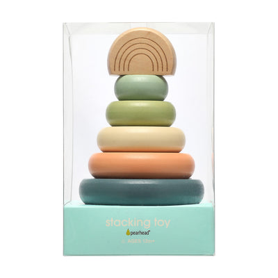 wooden stacking toy