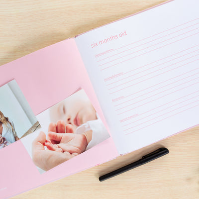 bunny baby memory book
