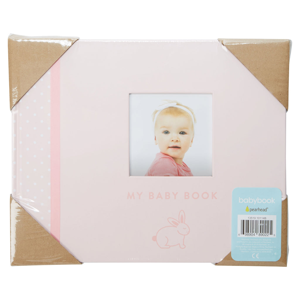 bunny baby memory book