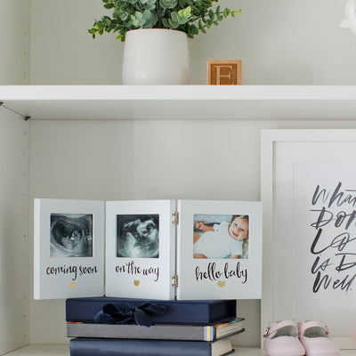 hinged sonogram desk frame