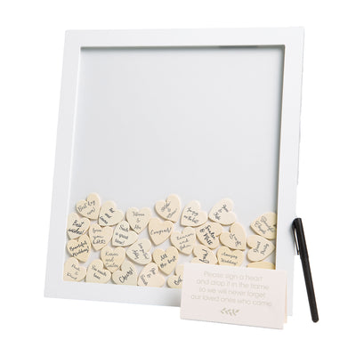 heart token guest signature frame