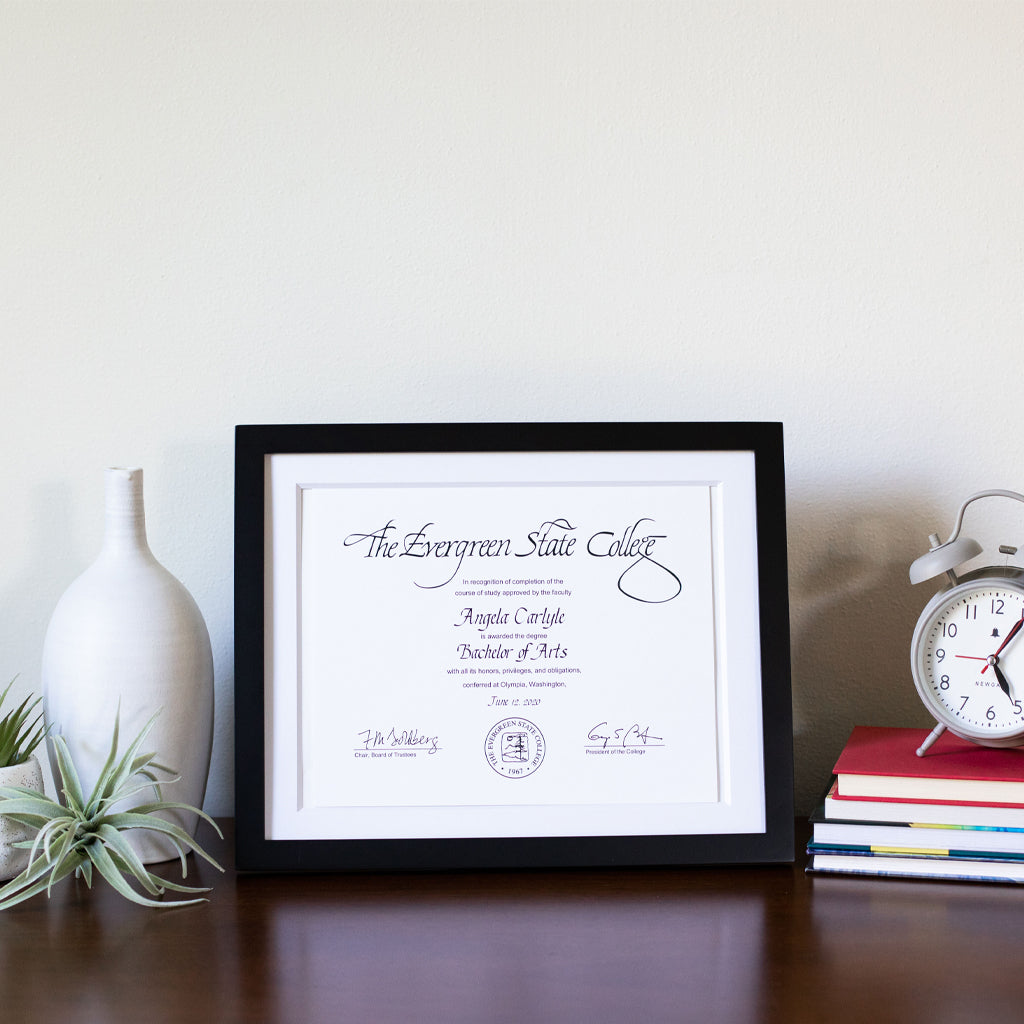 diploma frame
