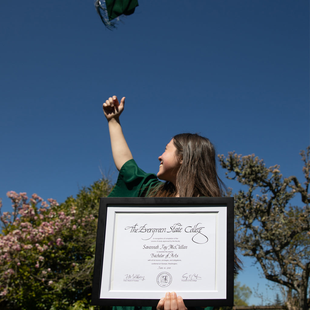 diploma frame