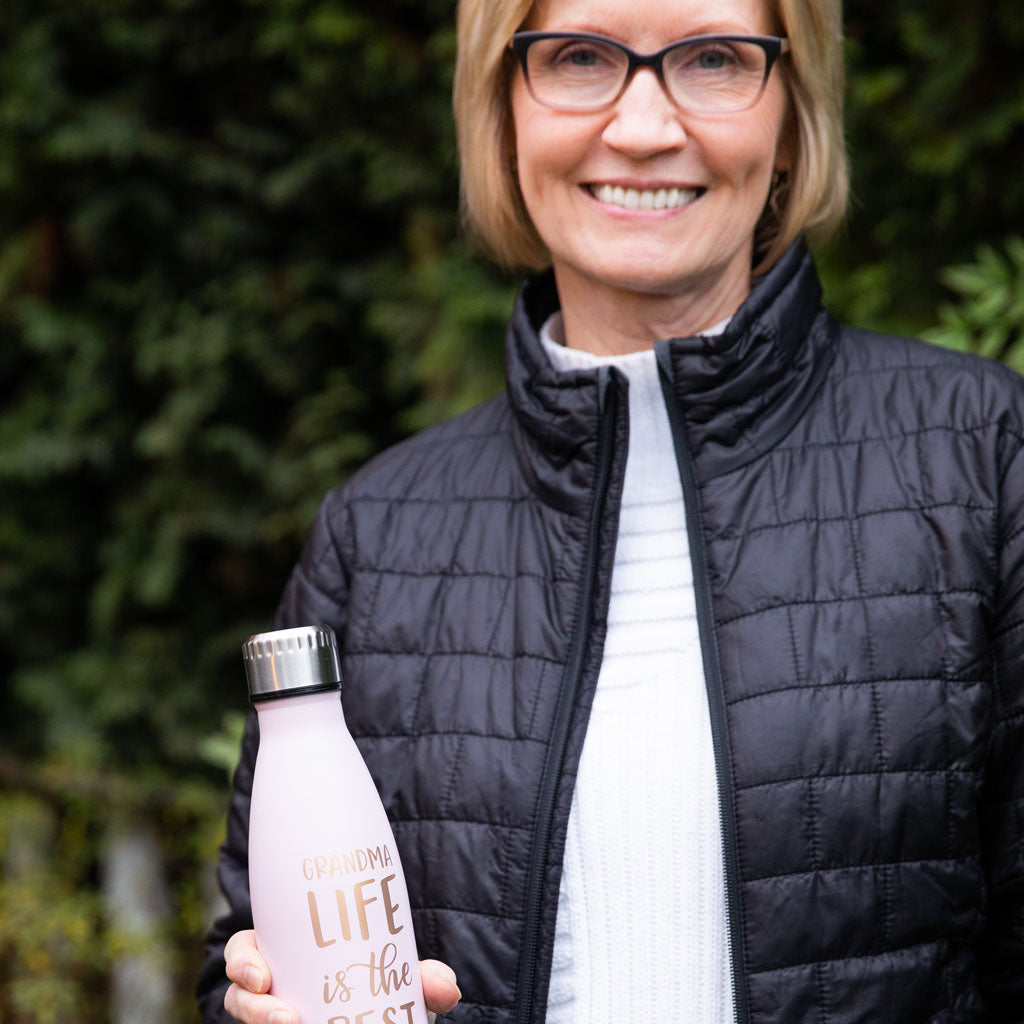 Pearhead's grandma water bottle