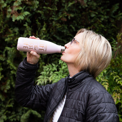 Pearhead's grandma water bottle